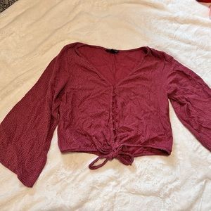 10/25$ American eagle tie top